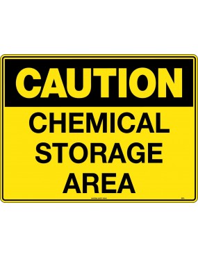 Caution Sign -  Chemical...