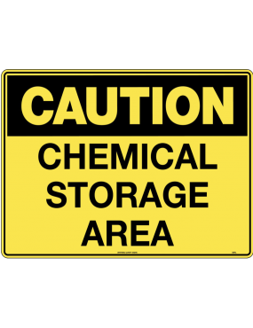 Caution Sign -  Chemical...