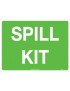 Emergency Information Sign - Spill Kit  Metal