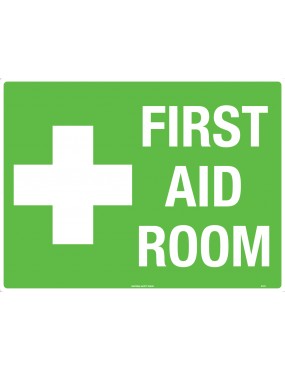 First Aid Sign - First Aid Room  Metal