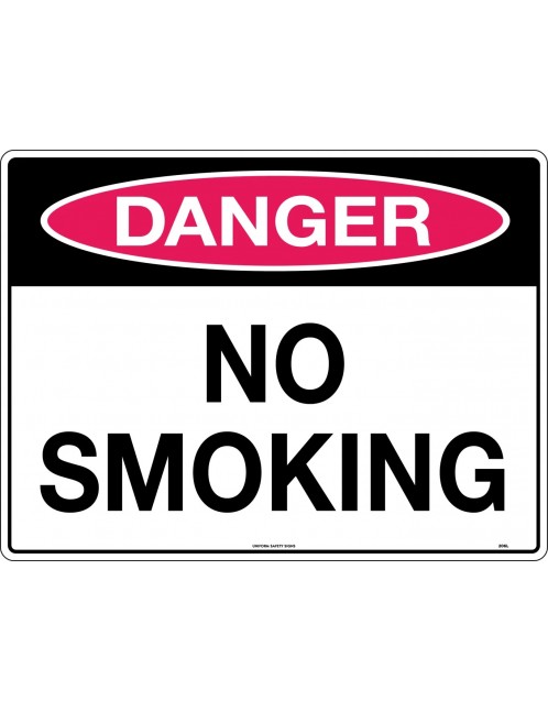 Danger Sign -  No Smoking   Metal