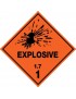 Hazchem Sign – Explosive 1.7 Metal