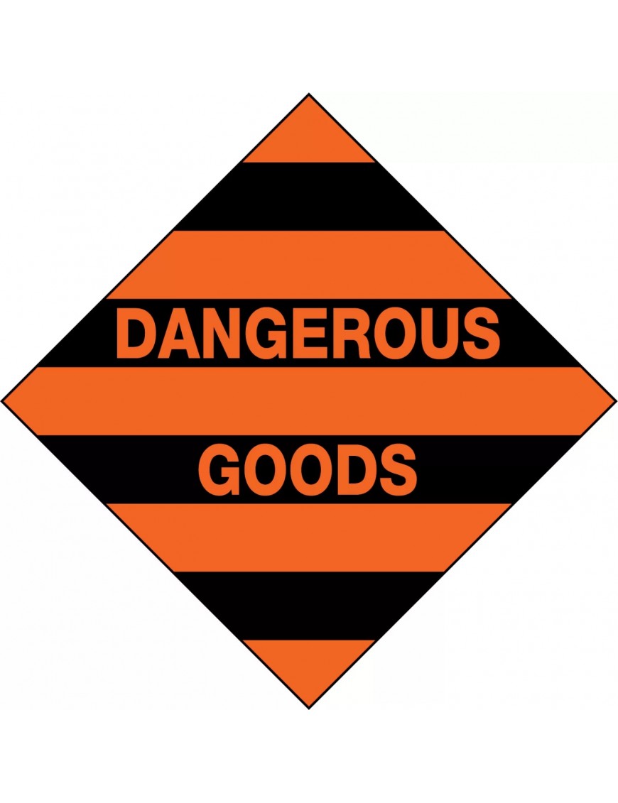 Hazchem Sign – Dangerous Goods  Metal