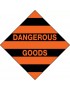 Hazchem Sign – Dangerous Goods  Metal