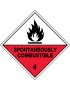 Hazchem Sign – Spontaneously Combustible 4  Poly