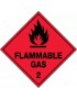 Hazchem Labels – Flammable Gas 2 Metal