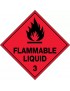 Hazchem Labels – Flammable Liquid 3  Metal