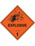 Hazchem Sign – Explosive 1 Metal