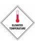 Hazchem Labels – Elevated Temperature  Metal