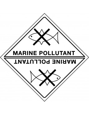 Hazchem Labels – Marine Pollutant  Metal