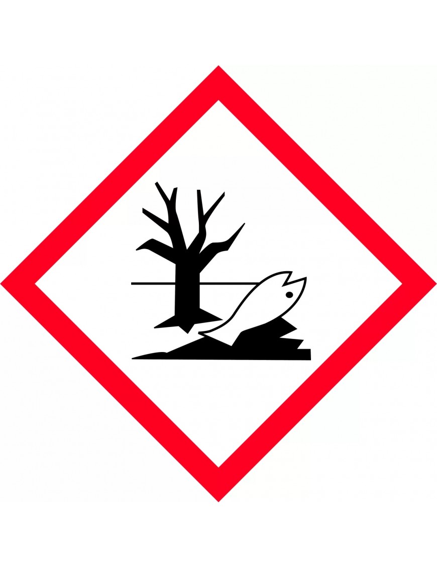 GHS Hazchem Labels – Environmental Picto  Poly