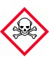 GHS Hazchem Labels – Acute Toxicity Picto  Metal