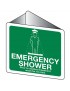 Emergency Information Sign - Emergency Shower  3D Wall Sign Poly