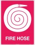 Fire Sign - Fire Hose (with pictogram)  Metal