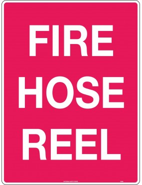 Fire Sign - Fire Hose Reel Poly