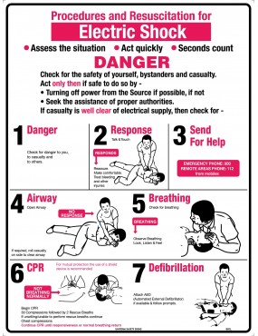 First Aid Sign - Electrical...