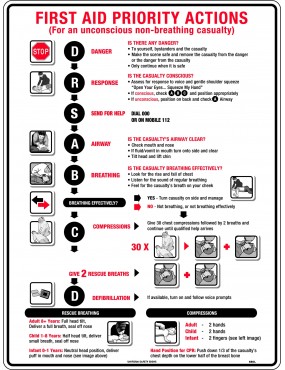 First Aid Sign - CPR...