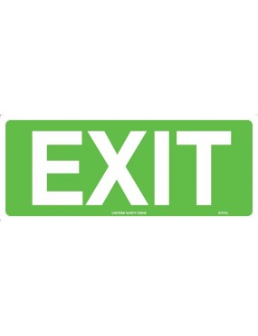 Exit/Entry Sign - Exit  Poly