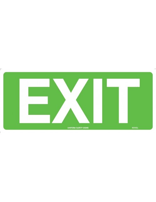 Exit/Entry Sign - Exit  Poly