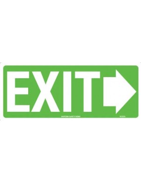 Exit/Entry Sign - Exit with...