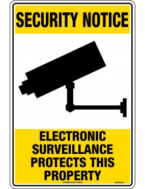 Security Sign - Electronic...