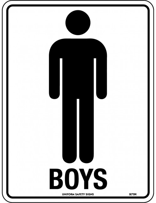 General Sign -  Boys  Poly
