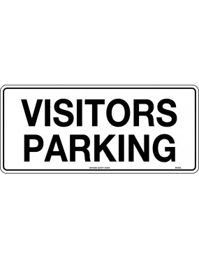 General Sign - Visitors Parking  Metal