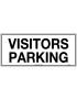 General Sign - Visitors Parking  Metal