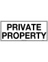 General Sign - Private Property  Metal