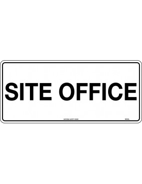 General Sign - Site Office  Metal
