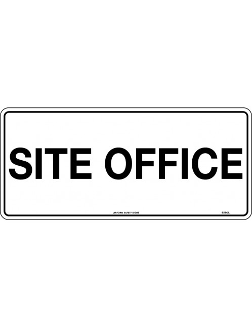 General Sign - Site Offices Poly