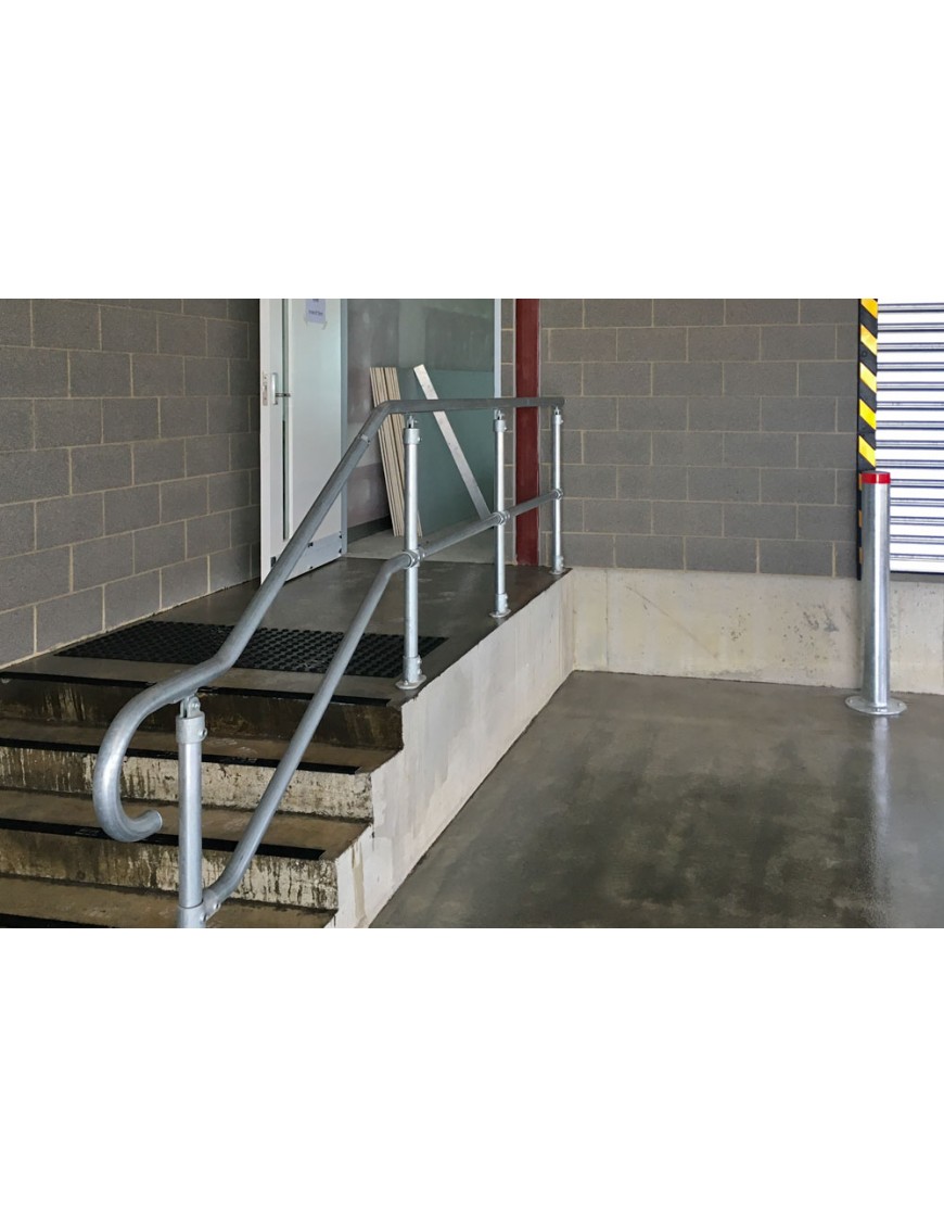 NoWeld Modular Handrail 2.75 x 880mm Post Galvanised