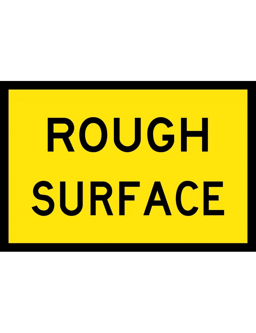 Boxed Edge Sign - Rough Surface