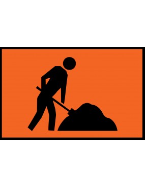 Boxed Edge Sign - Symbolic Worker