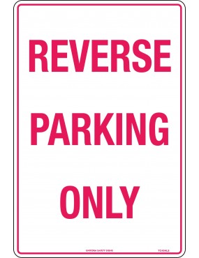 Parking Sign - Reverse...