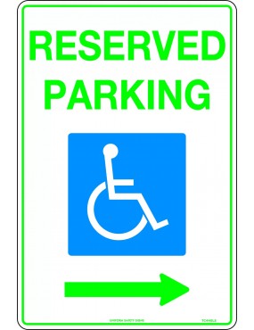 Parking Sign - Reserved...