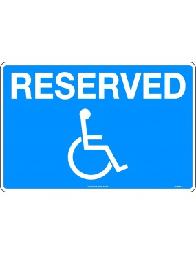 Parking Sign - Reserved...