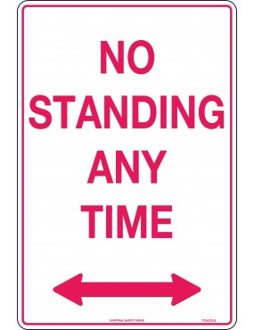 Parking Sign - No Standing...