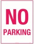 Parking Sign - No Parking  Metal