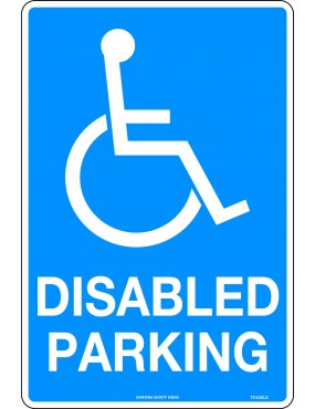 Parking Sign - Disabled...