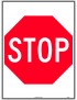 Parking Sign - Stop  Metal