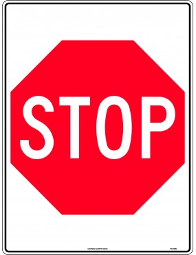 Parking Sign -  Stop   Poly