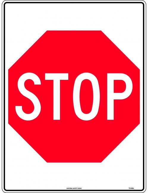 Parking Sign -  Stop   Poly