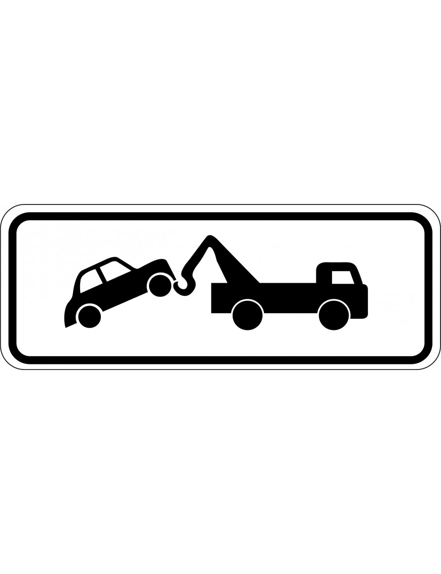 Parking Sign - Tow Away  Class 2 Aluminium