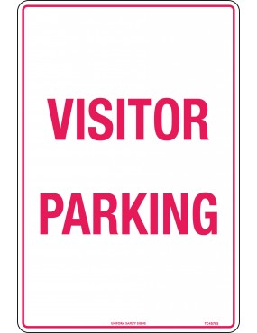 Road Sign - Visitor Parking...