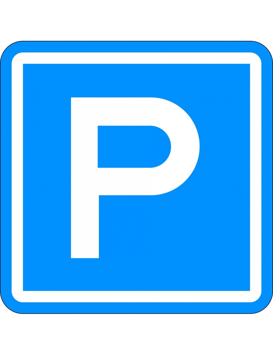 Road Sign - Parking  Aluminium