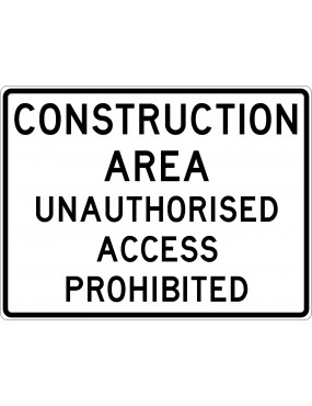 Road Sign - Construction...