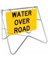 Swing Stand Signage - Water Over Road