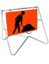 Swing Stand Signage - Symbolic Worker