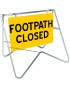 Swing Stand Signage - Footpath Closed